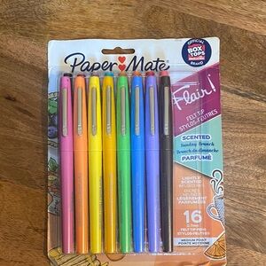 Paper Mate Flair Felt Tip Pens Set
Lightly Scented Sunday Brunch Pack of 16